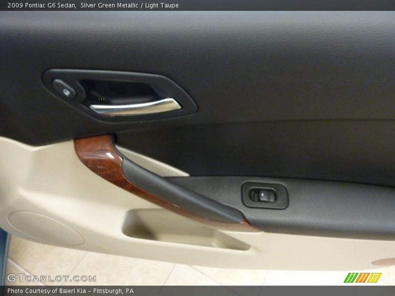 Silver Green Metallic / Light Taupe 2009 Pontiac G6 Sedan