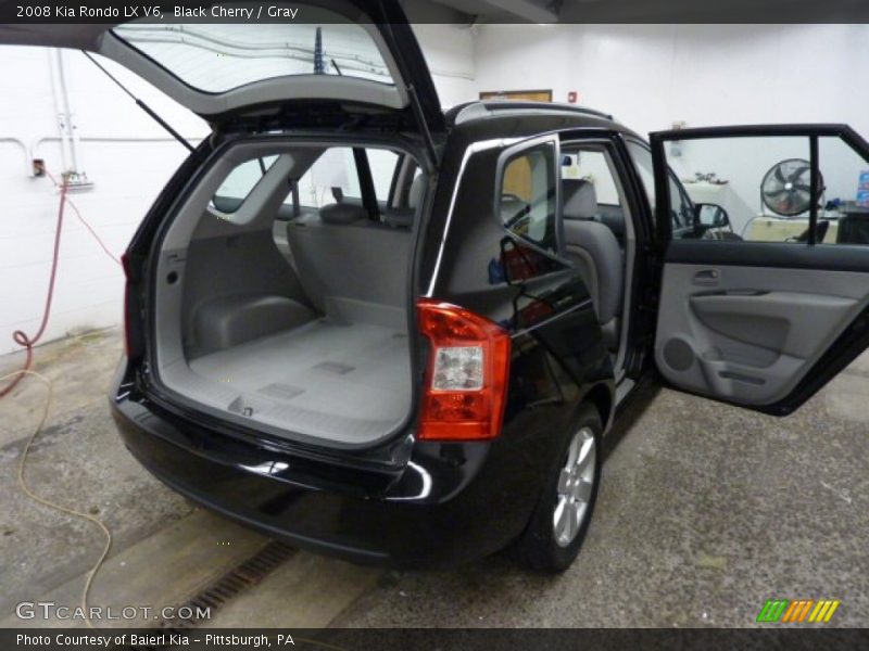 Black Cherry / Gray 2008 Kia Rondo LX V6