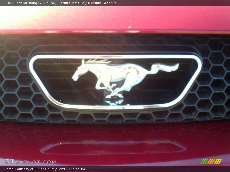 Redfire Metallic / Medium Graphite 2003 Ford Mustang GT Coupe