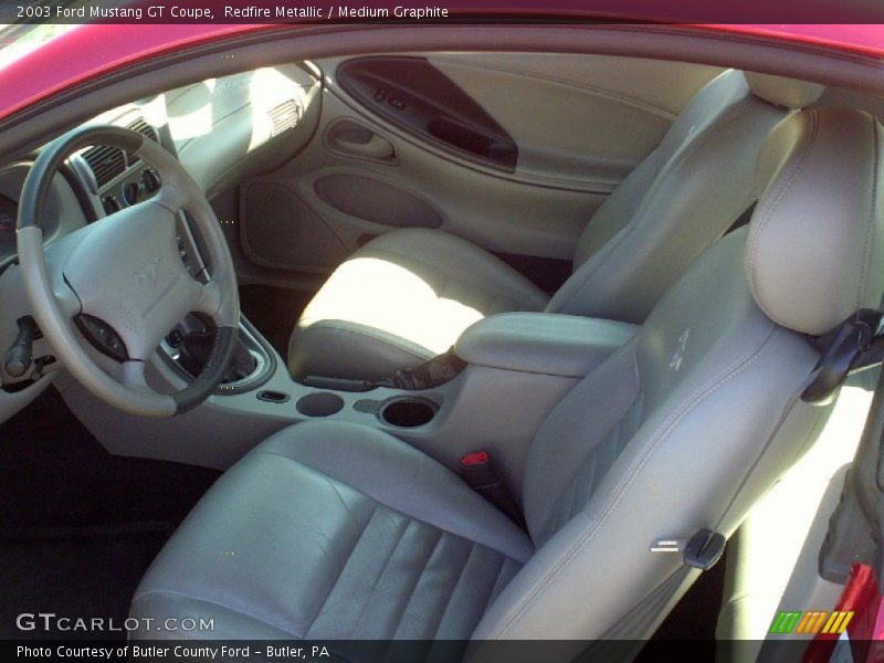 Redfire Metallic / Medium Graphite 2003 Ford Mustang GT Coupe