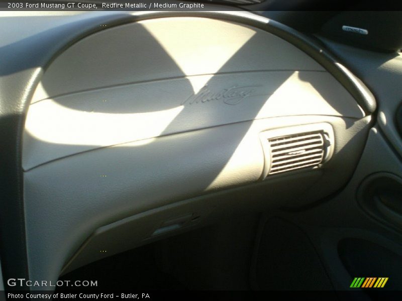Redfire Metallic / Medium Graphite 2003 Ford Mustang GT Coupe
