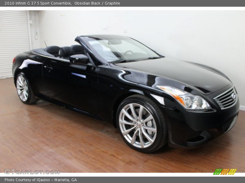 Front 3/4 View of 2010 G 37 S Sport Convertible