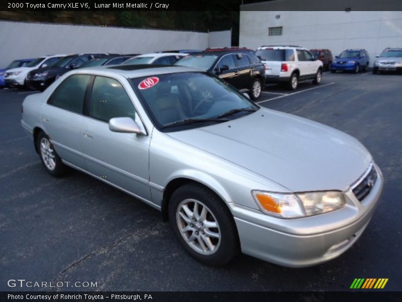 Lunar Mist Metallic / Gray 2000 Toyota Camry XLE V6