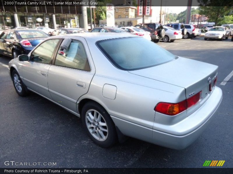 Lunar Mist Metallic / Gray 2000 Toyota Camry XLE V6
