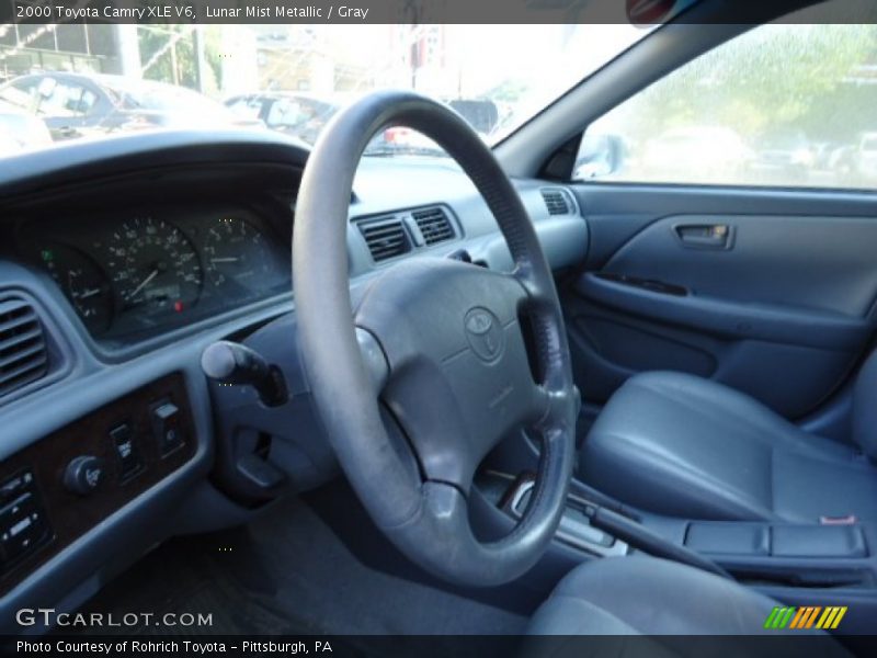 Lunar Mist Metallic / Gray 2000 Toyota Camry XLE V6