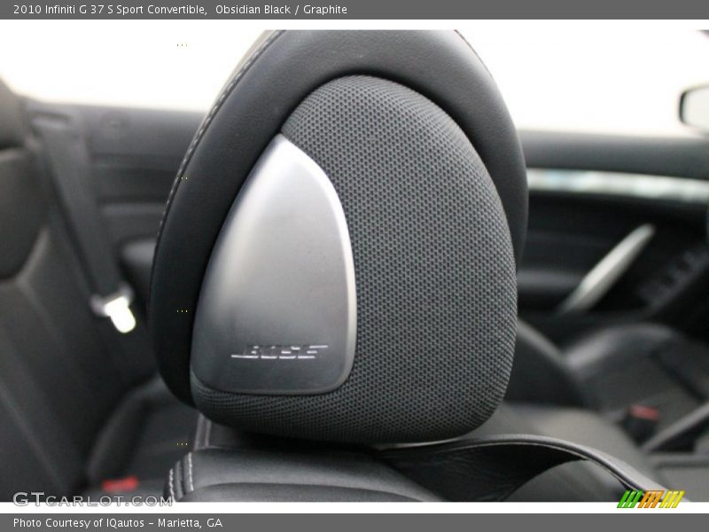 Audio System of 2010 G 37 S Sport Convertible
