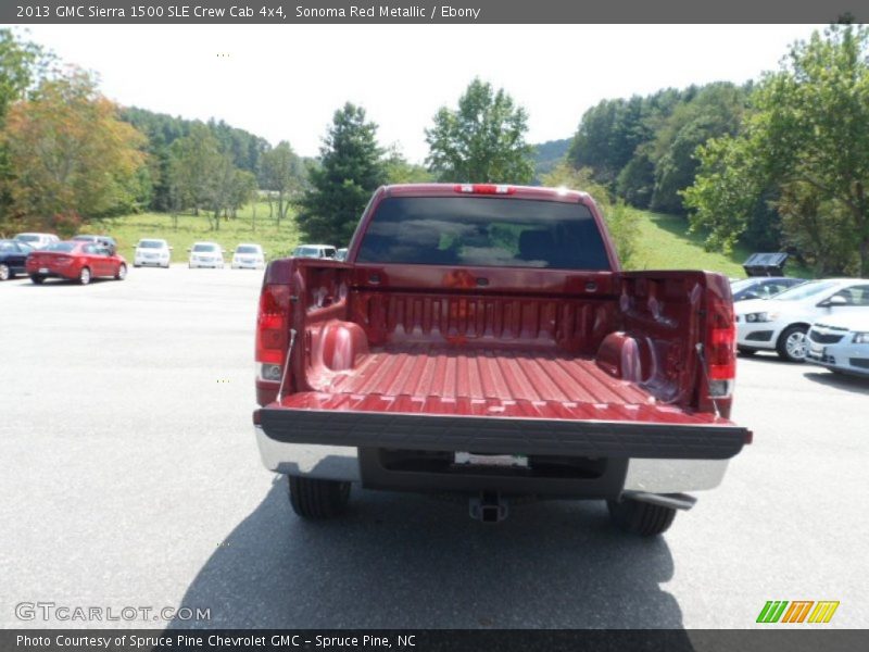 Sonoma Red Metallic / Ebony 2013 GMC Sierra 1500 SLE Crew Cab 4x4