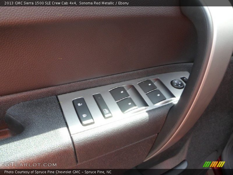 Sonoma Red Metallic / Ebony 2013 GMC Sierra 1500 SLE Crew Cab 4x4