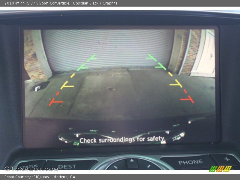 Obsidian Black / Graphite 2010 Infiniti G 37 S Sport Convertible