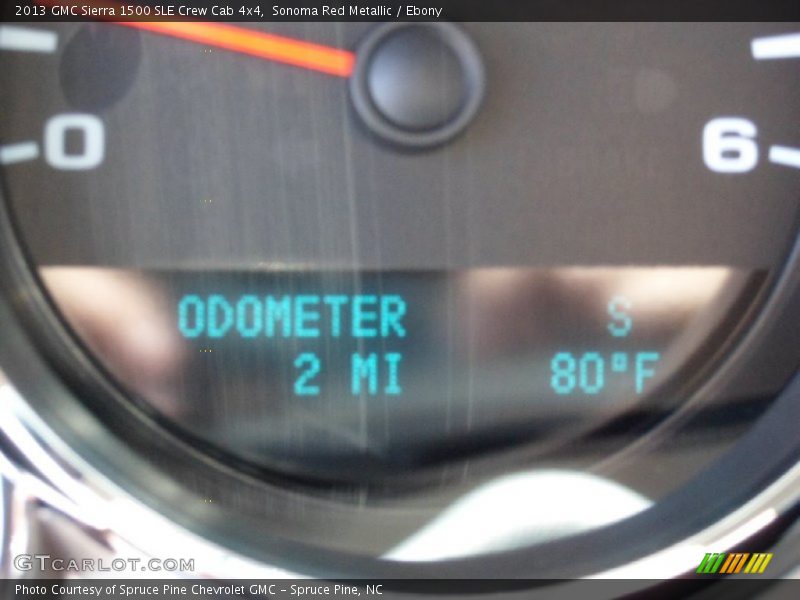 Sonoma Red Metallic / Ebony 2013 GMC Sierra 1500 SLE Crew Cab 4x4