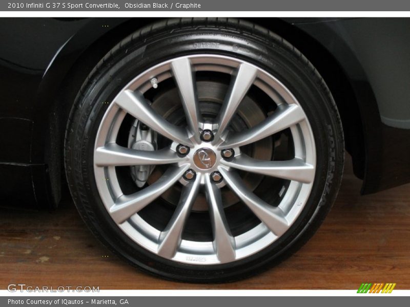  2010 G 37 S Sport Convertible Wheel