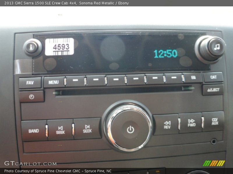 Sonoma Red Metallic / Ebony 2013 GMC Sierra 1500 SLE Crew Cab 4x4