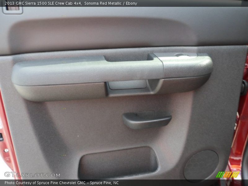 Sonoma Red Metallic / Ebony 2013 GMC Sierra 1500 SLE Crew Cab 4x4