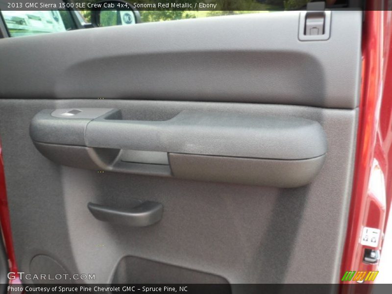 Sonoma Red Metallic / Ebony 2013 GMC Sierra 1500 SLE Crew Cab 4x4