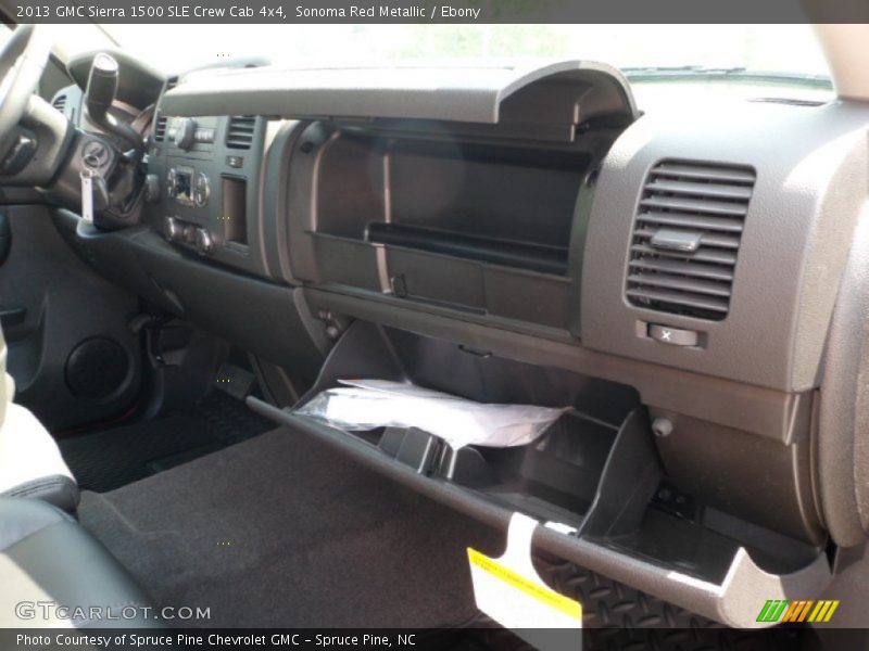 Sonoma Red Metallic / Ebony 2013 GMC Sierra 1500 SLE Crew Cab 4x4