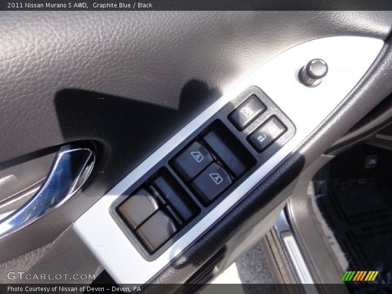 Graphite Blue / Black 2011 Nissan Murano S AWD