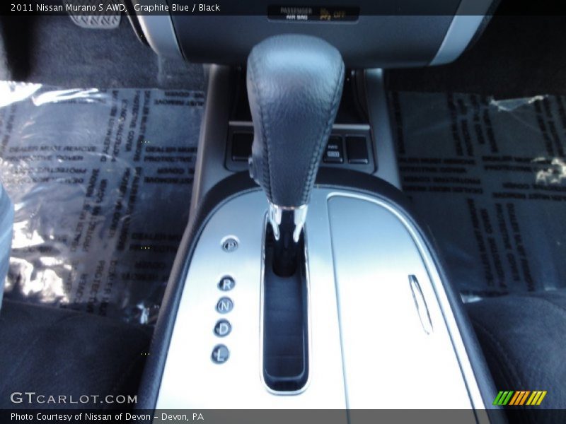 Graphite Blue / Black 2011 Nissan Murano S AWD