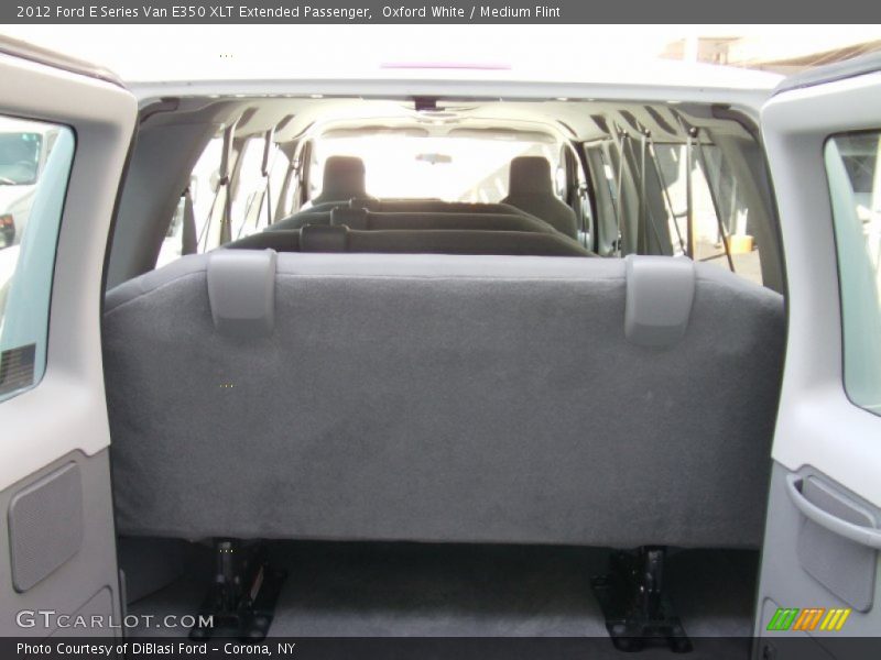 Oxford White / Medium Flint 2012 Ford E Series Van E350 XLT Extended Passenger
