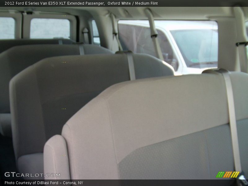 Oxford White / Medium Flint 2012 Ford E Series Van E350 XLT Extended Passenger
