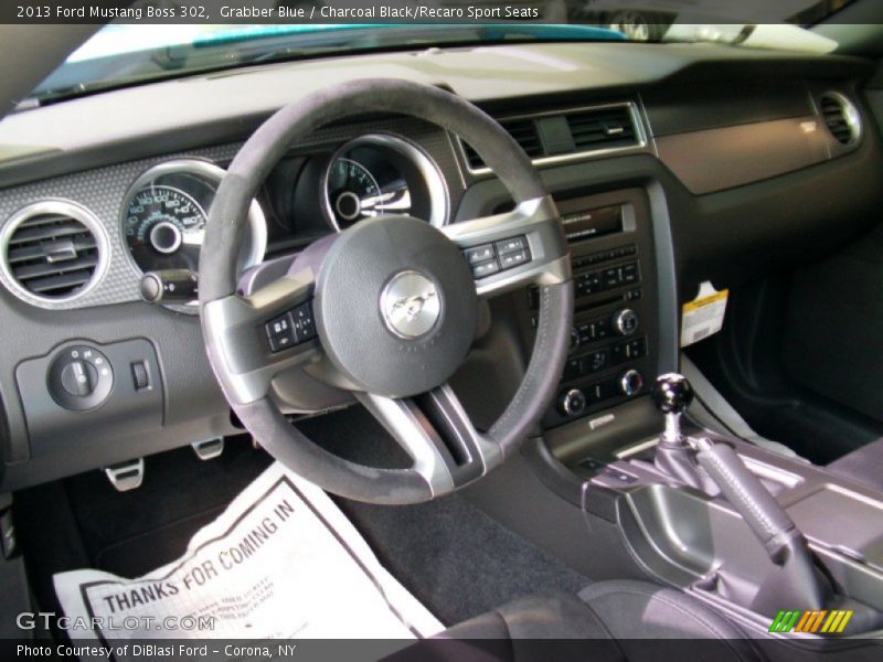 Dashboard of 2013 Mustang Boss 302