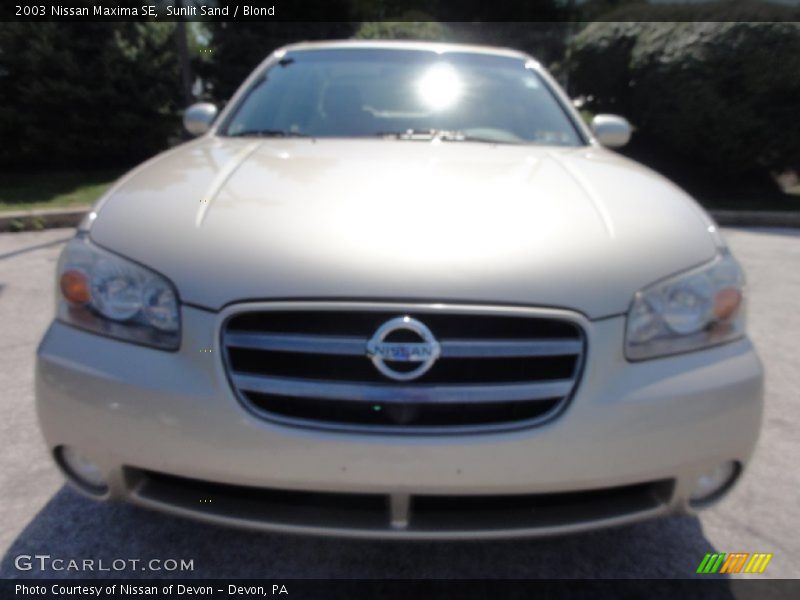 Sunlit Sand / Blond 2003 Nissan Maxima SE