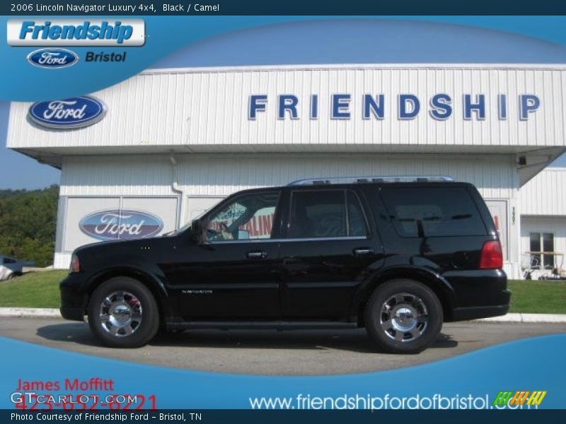 Black / Camel 2006 Lincoln Navigator Luxury 4x4
