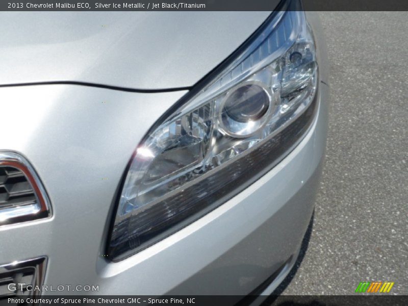 Silver Ice Metallic / Jet Black/Titanium 2013 Chevrolet Malibu ECO