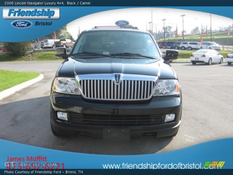 Black / Camel 2006 Lincoln Navigator Luxury 4x4