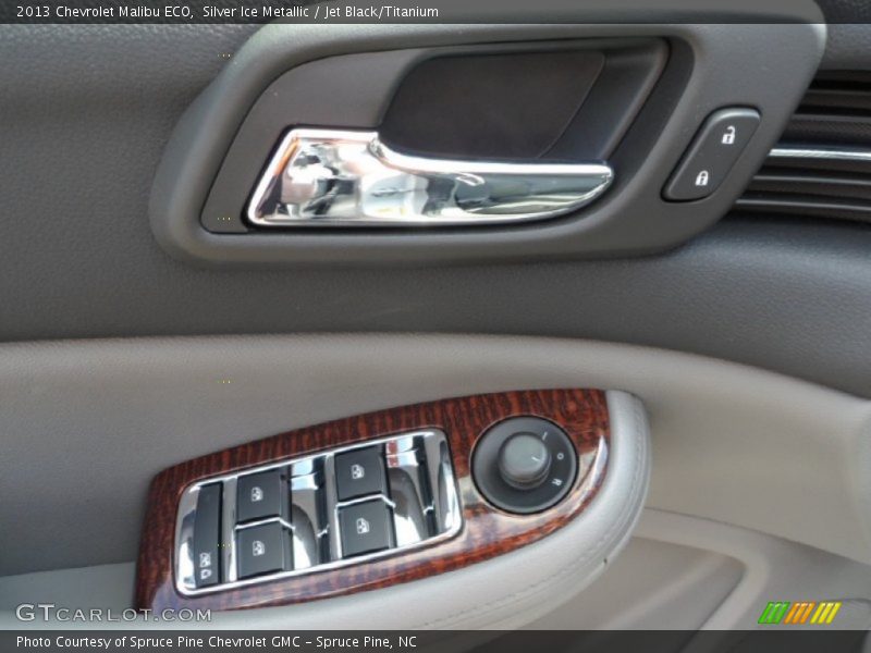 Silver Ice Metallic / Jet Black/Titanium 2013 Chevrolet Malibu ECO