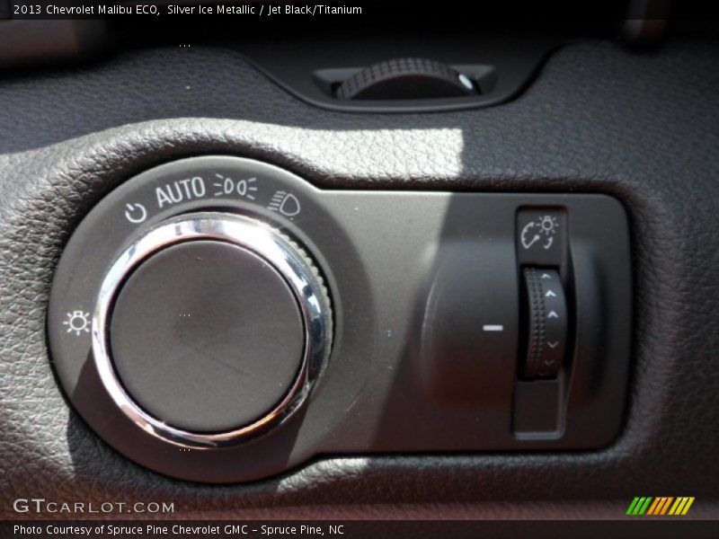 Silver Ice Metallic / Jet Black/Titanium 2013 Chevrolet Malibu ECO
