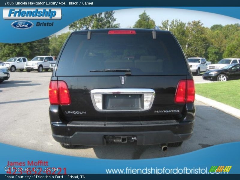 Black / Camel 2006 Lincoln Navigator Luxury 4x4