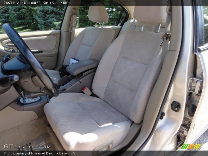Sunlit Sand / Blond 2003 Nissan Maxima SE