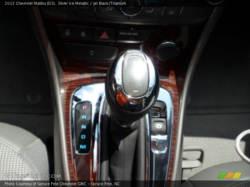 Silver Ice Metallic / Jet Black/Titanium 2013 Chevrolet Malibu ECO