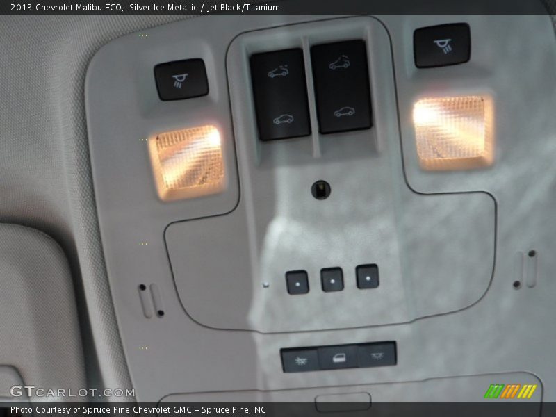 Silver Ice Metallic / Jet Black/Titanium 2013 Chevrolet Malibu ECO