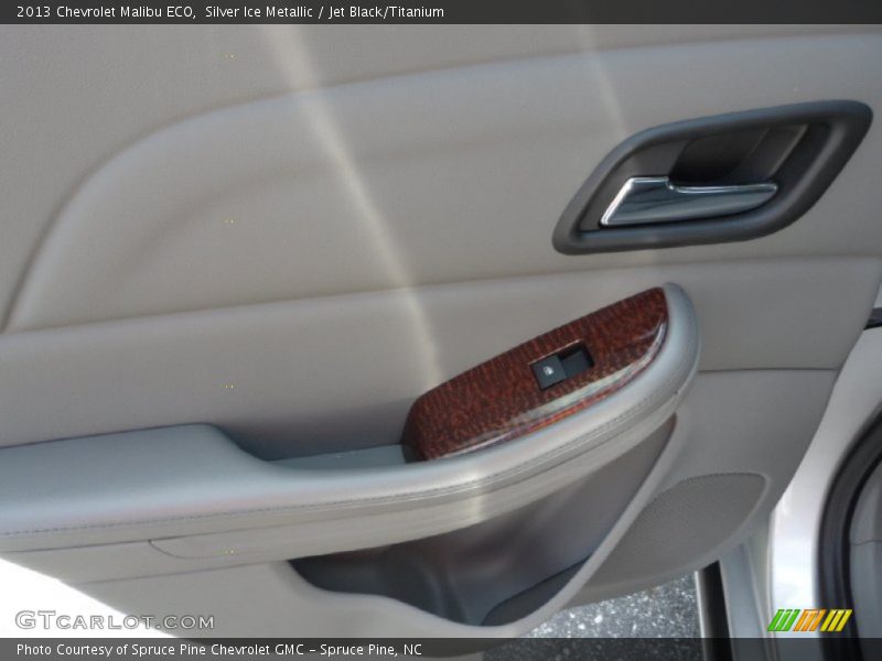 Silver Ice Metallic / Jet Black/Titanium 2013 Chevrolet Malibu ECO