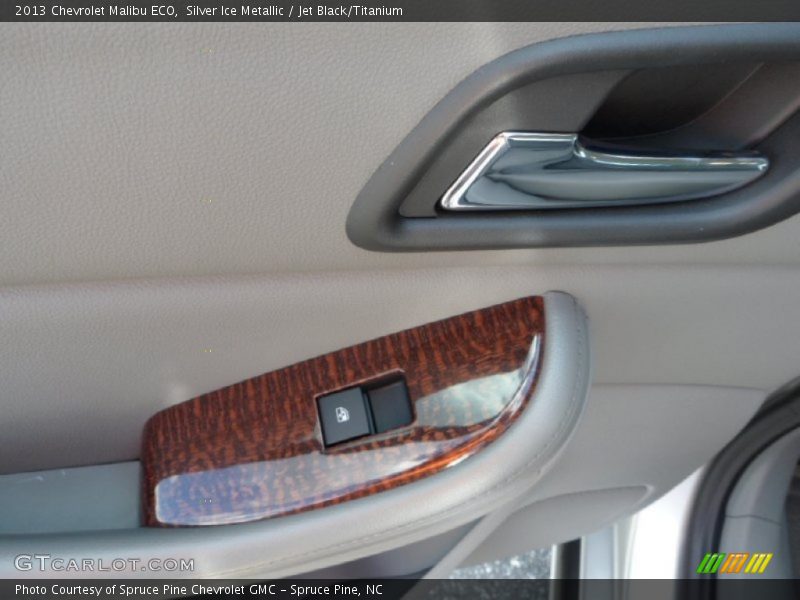 Silver Ice Metallic / Jet Black/Titanium 2013 Chevrolet Malibu ECO
