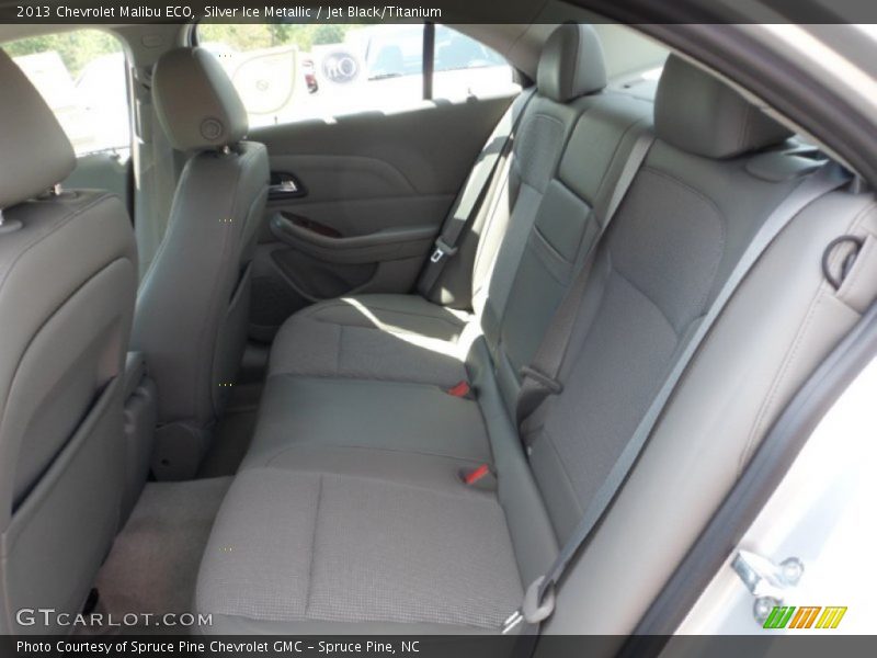 Silver Ice Metallic / Jet Black/Titanium 2013 Chevrolet Malibu ECO