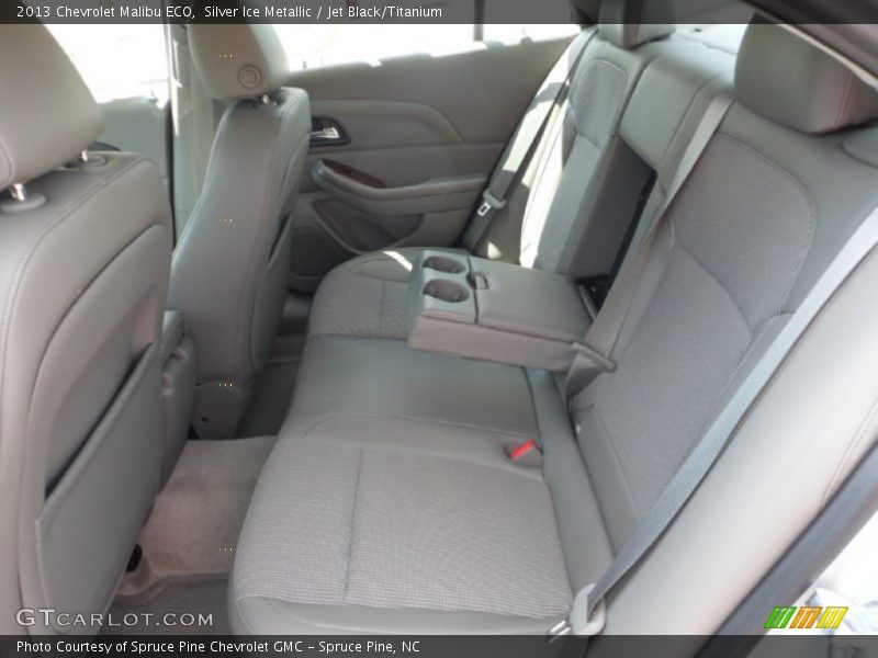 Silver Ice Metallic / Jet Black/Titanium 2013 Chevrolet Malibu ECO