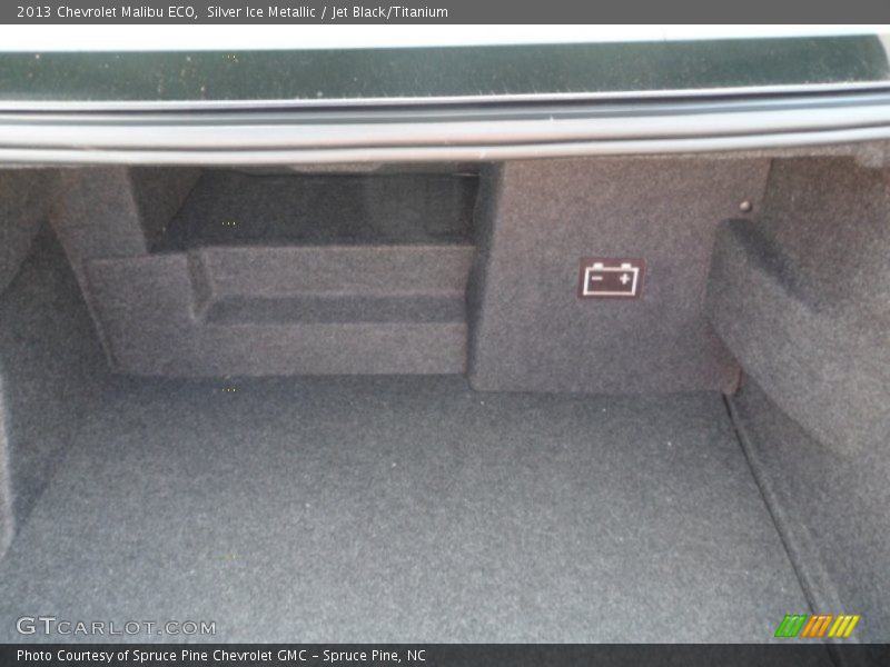 Silver Ice Metallic / Jet Black/Titanium 2013 Chevrolet Malibu ECO