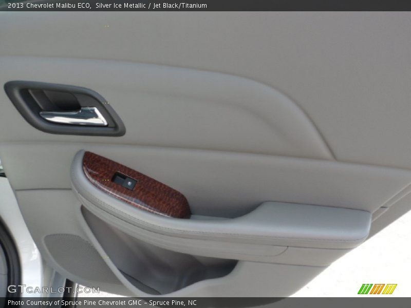 Silver Ice Metallic / Jet Black/Titanium 2013 Chevrolet Malibu ECO