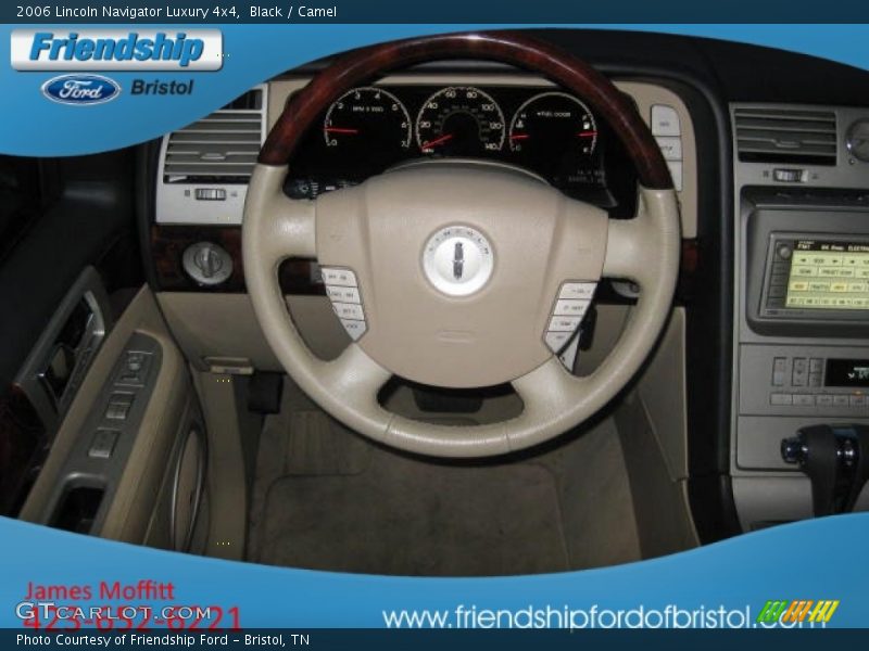Black / Camel 2006 Lincoln Navigator Luxury 4x4