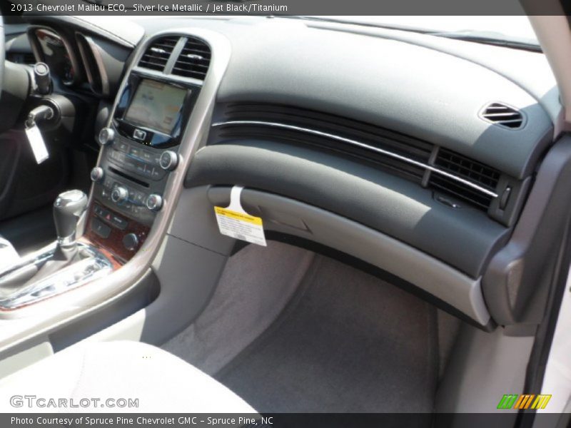 Silver Ice Metallic / Jet Black/Titanium 2013 Chevrolet Malibu ECO