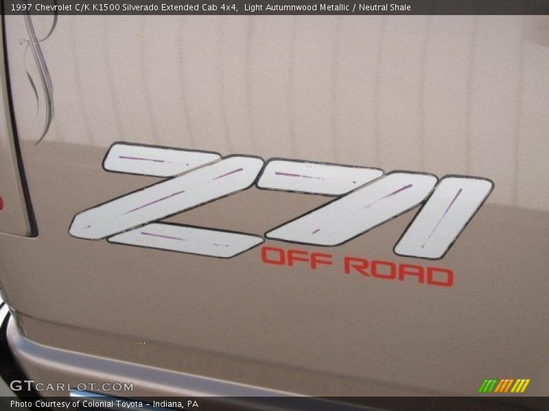 Light Autumnwood Metallic / Neutral Shale 1997 Chevrolet C/K K1500 Silverado Extended Cab 4x4