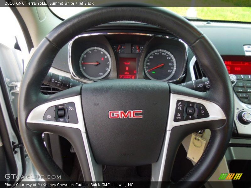 Summit White / Jet Black 2010 GMC Terrain SLE