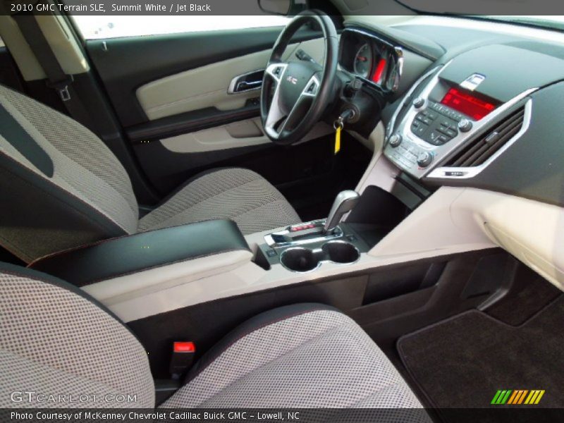 Summit White / Jet Black 2010 GMC Terrain SLE