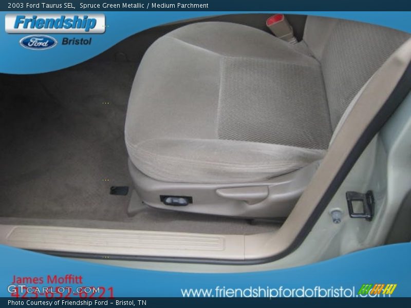 Spruce Green Metallic / Medium Parchment 2003 Ford Taurus SEL
