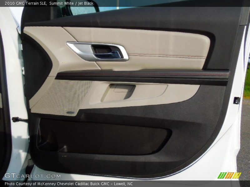 Summit White / Jet Black 2010 GMC Terrain SLE