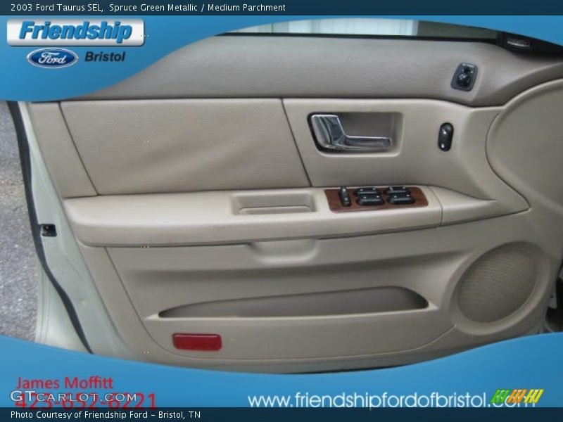 Spruce Green Metallic / Medium Parchment 2003 Ford Taurus SEL