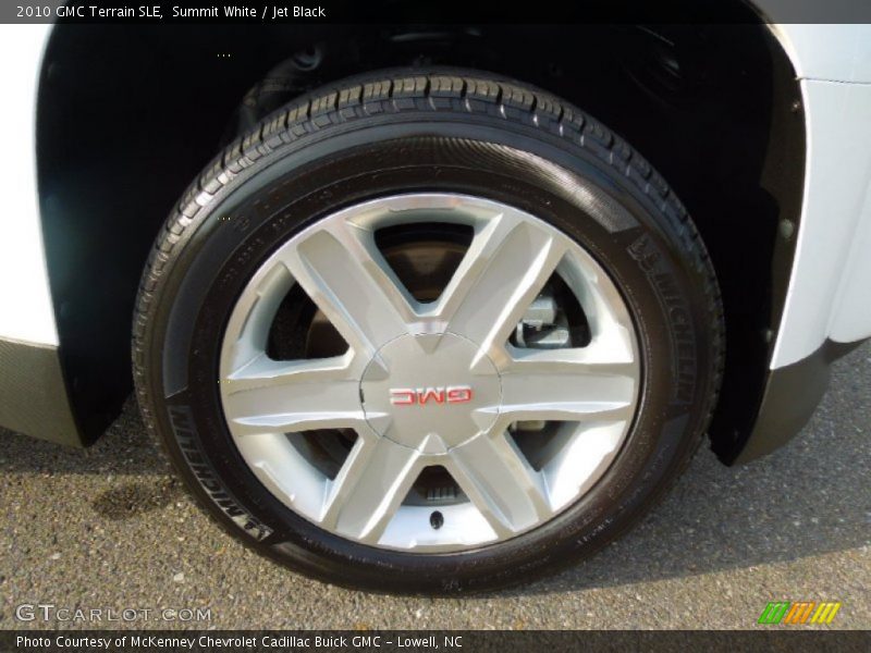 Summit White / Jet Black 2010 GMC Terrain SLE