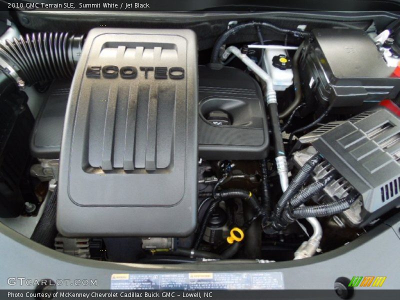 Summit White / Jet Black 2010 GMC Terrain SLE